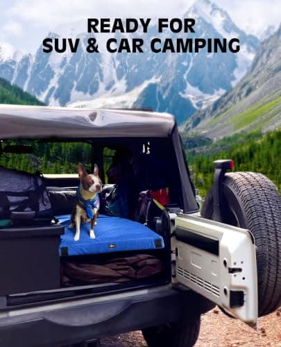 GAIALOOP 3 Inch Memory Foam Camping Mattress, Dual Layer Thick Sleeping Camp Pad for Car Tent Cot, Roll-Up Portable Glamping Floor Bed for Guests Sleepover[Kid: 62 * 23 * 3"] - Thumbnail 5