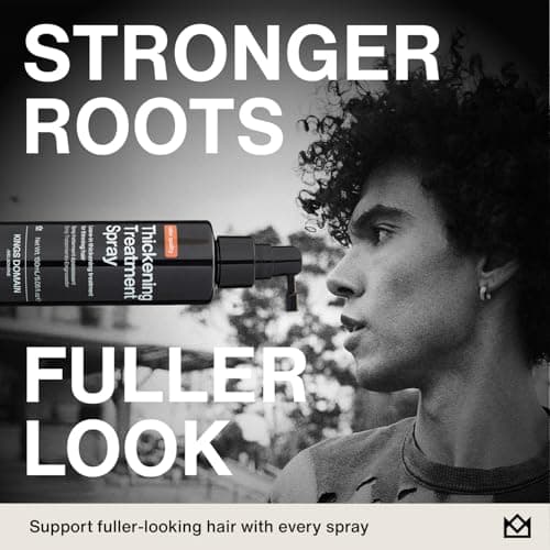 Kings Domain Melbourne Thickening Treatment Spray | Leave-In Hair Growth & Volume Booster with Hairdian | Thicker, Stronger, Fuller-Looking Hair - Thumbnail 6