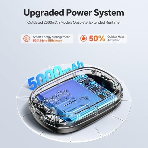 Cordless Knee Massager, 3-in-1 Knee Heating Pad with Massage, Heating Pad for Knee Elbow Shoulder Pain Relief, Rechargeable Heated Knee Brace Wrap for Arthritis/Joint Stiff/Muscle Strain - Thumbnail 4