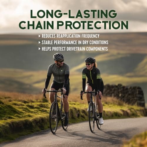 Dry Bike Chain Lube (3.2 oz, Pack of 2) – Eco-Friendly Plant-Based Bike Lubricant – Bike Chain Cleaner, Dry Conditions – No Teflon, No Petroleum, No PTFE - Thumbnail 5