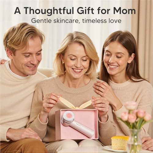 Teen Girls Electric Facial Cleansing Brush – Rechargeable Waterproof Dual Rotating Face Scrubber with 3 Interchangeable Heads, Soft Silicone Exfoliator, Perfect Skincare Gifts - Thumbnail 5