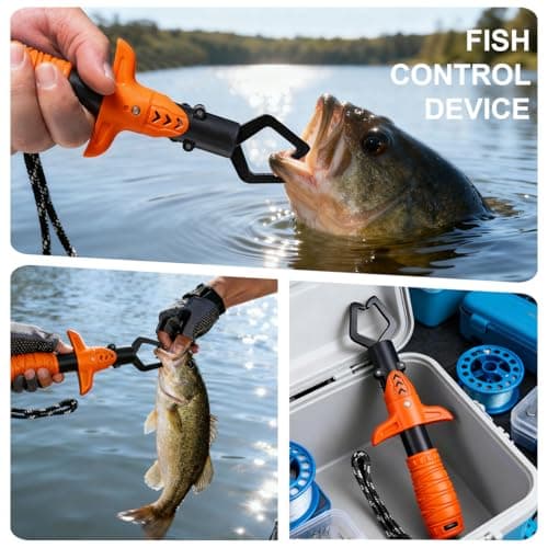 RALERA Fillet Knife Set for Beginner, Fishing Pliers Precisely, Fish Measuring Tape, Non Slip Grip Fishing Knife, Saltwater Fishing Accessories, Great Value Fishing Tackle (9pc Fishing Tool kit) - Thumbnail 4