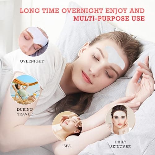 Auteek Forehead Wrinkle Patches Overnight 20pcs with Collagen & Seaweed Polysaccharides, Anti Wrinkle Patches for Smooth Fine Lines & Wrinkles, jelly forehead patches Treatment for Skin Care - Thumbnail 4