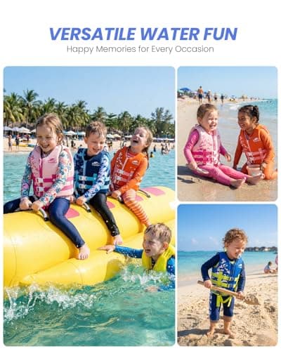 Gogokids Toddler Swim Vest, Kids Floaties – Boys & Girls Buoyancy Jacket for Pool & Beach, Fits 2-8 Years / 22-60 lbs - Thumbnail 5