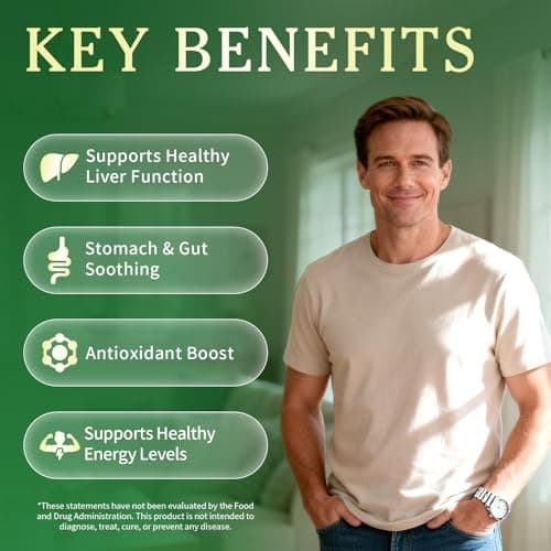 B BEWORTHS Liver Cleanse Detox & Repair - Liver Support Liquid Drops with Milk Thistle, L-Glutamine & NAC, Liver Support, Stomach & Gut Soothing, Electrolyte & Vitamin Replenish, Vegan 2 Fl Oz - Thumbnail 2