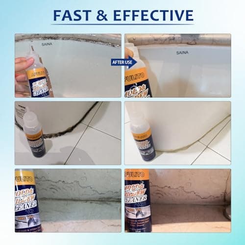 APULITO Household Cleaner Gel for Stains – Long-Lasting Bathroom, Kitchen, Sink & Tile Shower Stain Cleaner 5oz-3Pack - Thumbnail 4