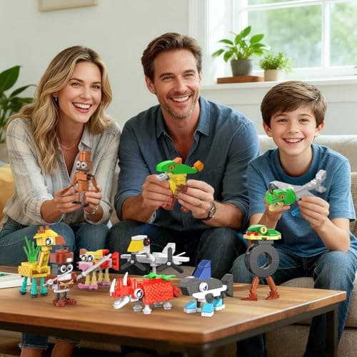 Italian Brainrots Building Block Sets, Party Favors for Kids 4-8 8-12 Tung Tung Tung Sahur Building Set Birthday Goodie Bag Stuffers Classroom Prizes Return Ideal Gifts for Kids Boys Girls Age 6+ - Thumbnail 6