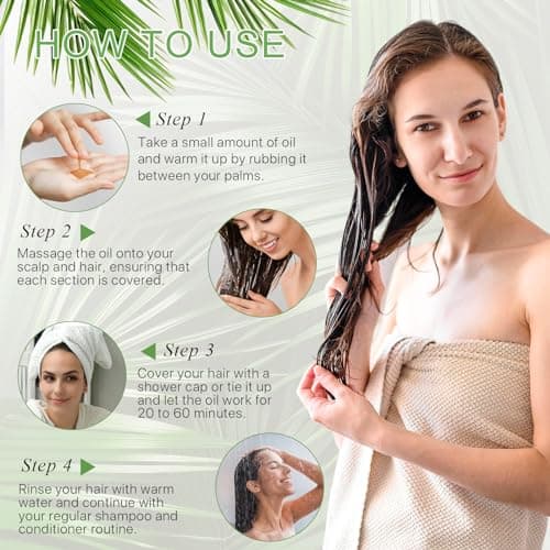 Raw Batana Oil for Hair Growth and Repair -100% Pure, Unrefined Oil from Honduran Rainforests Prevent Hair Loss and Enhances Hair Thickness in Men & Women - Thumbnail 4