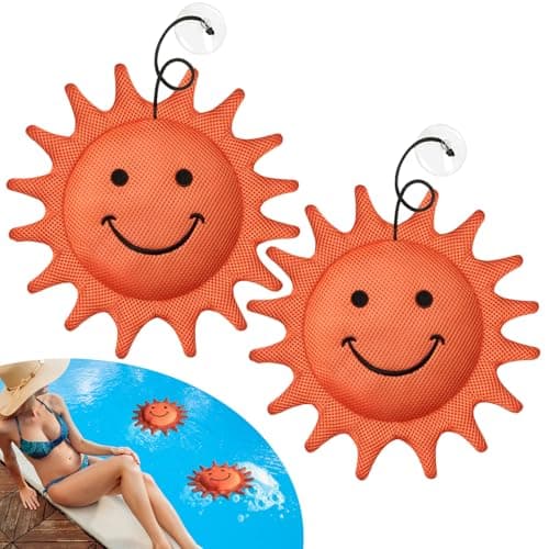 MTWEAR Hot Tub Scum Absorber, Hot Tub Accessories, Spa & Pool Scum Eliminating Balls,Hot Tub Scum Sponge for Hot Tub Oil Absorbing Sponge for Hot Tub Skimmer, Hot Tub Sponge Scum Remover (Sunflower)