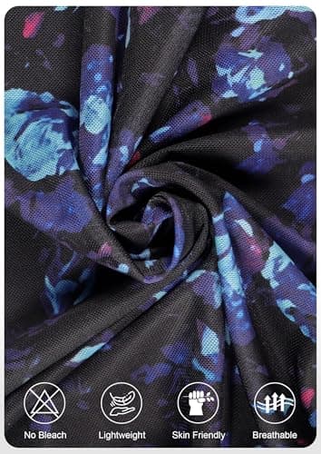 ECOWISH Women's Spring Wedding Guest Dress 2026 Long Sleeve Ruched Bodycon Floral Ruffle Cocktail Party Maxi Dresses Black X-Large - Thumbnail 5