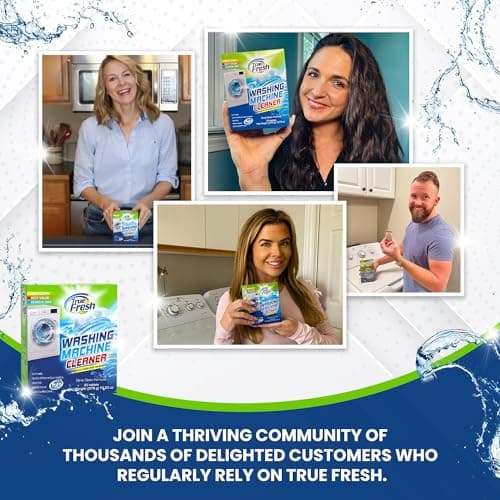 Washing Machine & Dishwasher Cleaner Tablets - 48-Pack Bundle Compatible with Front Loader Top Loader & He Machines and all Dishwashers Removes Buildup Lime Scales and residues - Septic Safe - Thumbnail 6