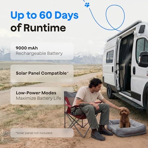Waggle 4G LTE Cellular Security Camera, Built in SIM Card, 2K HD Pet Monitor, 300° Pan, No WiFi, 9000mAh Battery, Night Vision & 2-Way Talk - RVs/Camping/Travel & Outdoor - Subscription Required - Thumbnail 5