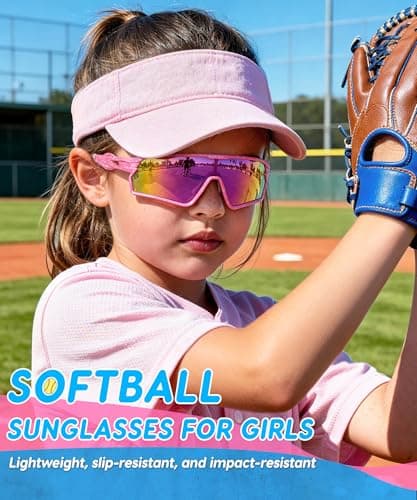 RIDEFLOW Kids Sunglasses Kids Sports Sunglasses UV Protection for 3-12 Boys Girls Baseball Softball Cycling-RIFO - Thumbnail 3