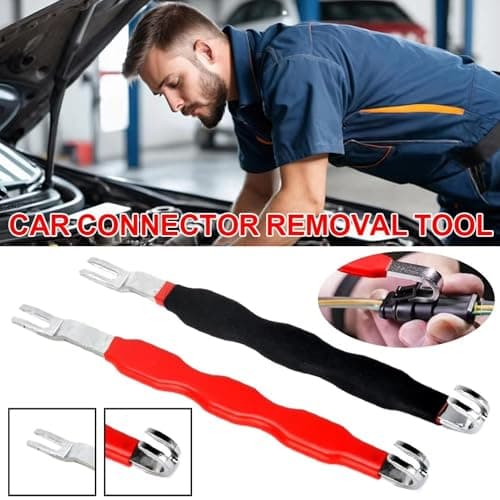 Automotive Electrical Terminal Connector Separator Removal Tool, Handy Automotive Electrical Connector Removal Tool - Easy to Use, Damage Free, Comfort Grip for Cars, Trucks, and SUVs (Red+Black) - Thumbnail 2