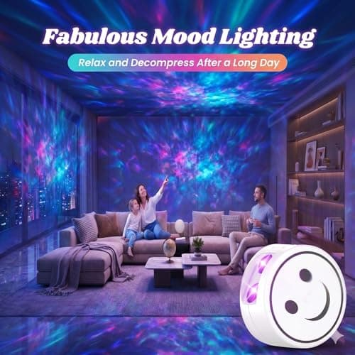 Galaxy Projector for Bedroom, Galaxy Light Projector with 41 Lighting Modes, Night Light for Kids, Nebula Lamp with Timer and Remote,Gift for Teens, Gifts for Girls, Boys, Adults, Christmas, Birthday - Thumbnail 6