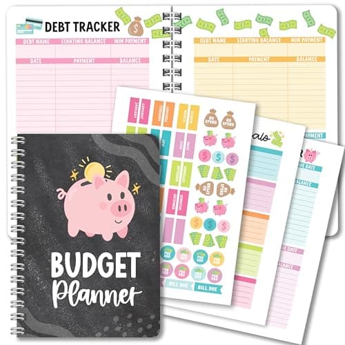 Hadley Designs 2026 Budget Planner and Monthly Bill Organizer - Budget Book & Financial Planner, Monthly Budgeting Planners and Tracker, Bill Planners & Expense Tracker Notebook, Graduation Gifts 2026 - Image 1