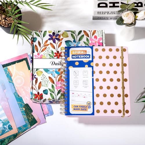 FLYING EAGLE Undated Work Planner, Pink - Thumbnail 6