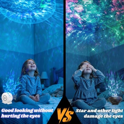 Galaxy Projector for Bedroom, Galaxy Light Projector with 41 Lighting Modes, Starry Nebula Ceiling Night Light with Timer and Remote, Room Decor, for Christmas, Birthdays - Thumbnail 5
