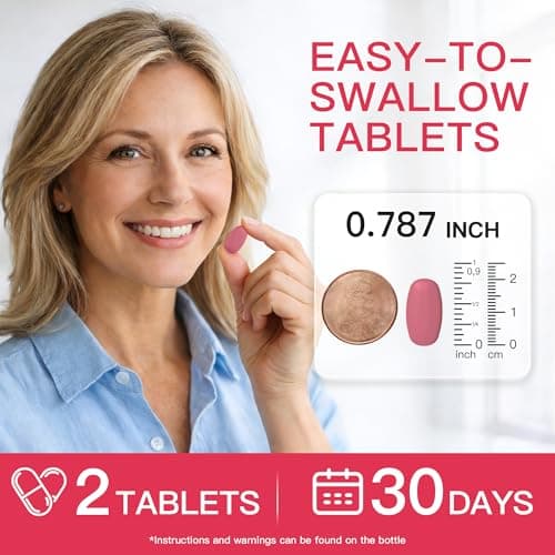 WUIES Rhodiola Rosea Supplement for Energy & Stress Support with Vitamin B12, Folic Acid & Siberian Ginseng, Adaptogen Supplement for Focus, Nervous System & Mental Clarity (60 Count (Pack of 1)) - Thumbnail 2