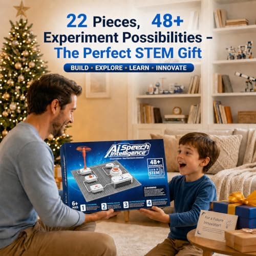STEM Science Kit for Kids, Electronics Circuit Exploration Toy, 22 PCS - Thumbnail 6