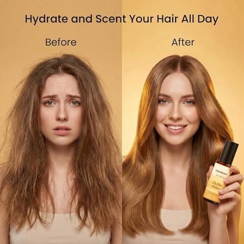 Ozenture Hair Perfume for Women - Amber Woody Hair Mist & Body Spray, Warm Lightweight Fragrance for Hair, Wigs & Fabric, Long-Lasting Travel Size Spray, 50mL - Thumbnail 4