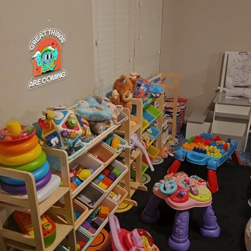 Earth Neon Sign Positive Neon Signs for Wall Decor Great Things Are Coming Led Lights Colorful Light Up for School Classroom Teen Room Dorm Bedroom Shop Office Decoration Kids Gifts - Thumbnail 4