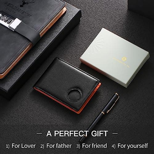 SENDEFN Genuine Leather Bifold Wallets for Men with RFID Blocking - Thumbnail 5