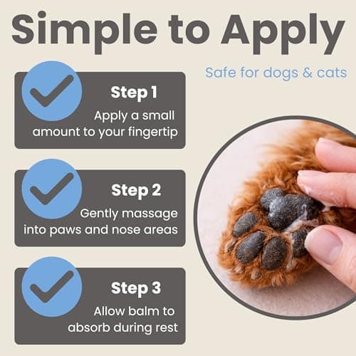 Ali+Oli Pets Paw & Nose Balm for Dogs – Daily Paw Care Grooming Balm with Organic Oils – Gentle Moisturizing Balm for Dry, Rough Paw Pads - Thumbnail 5