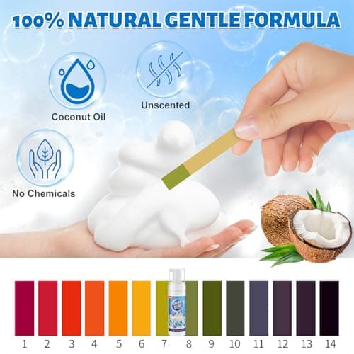 Jevvu Shoe Cleaner, 6.76fl.oz Sneaker Cleaner Foam for Removing Stains and Dirt, Shoe Cleaning Kit for White Shoes, Leather, Knit, Boots, Canvas, Fabric, Tennis - Thumbnail 5