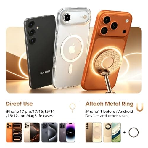 TUTGLOBAL Vacuum Magnetic Car Phone Holder Mount for iPhone 17-12 - Thumbnail 6