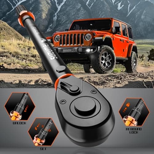 SUZUME 3PCS Torque Wrench Set 72 Teeth Dual-Direction Adjustable Torque Wrench Dual-Scales 1/4 & 3/8 & 1/2-Inch ±3% Accuracy Click Torque Wrenches for Bicycle, Motorcycle, Car,Maintenance - Thumbnail 3