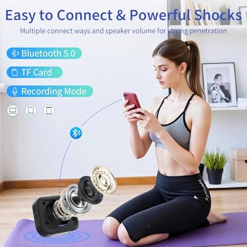 TANALAZ S1 25W Voice Amplifier with Wireless Magnetic Dual Lavalier Microphone, Portable Bluetooth Speaker and Microphone PA System with Shoulder Chain for Classroom Meeting Training Speech Guide - Thumbnail 6
