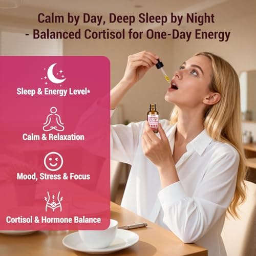 Bvlaue Cortisol Supplements Detox for Women - 20-in-1 Cortisol Reducer,Manager,Lower w/Ashwagandha,Magnesium,L-Theanine,Saffron,Rhodiola for Hormone Balance/Sleep/Stress Relief,Strawberry Flavor - Thumbnail 4