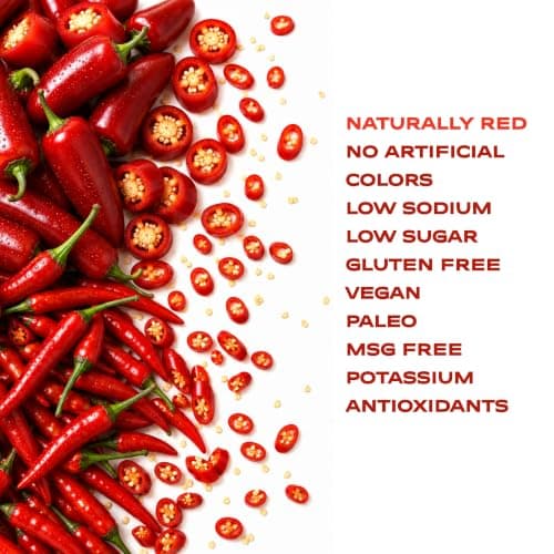 DOU by Uncle Chen Sriracha Hot Chili Sauce - Naturally Red, Fresh Jalapeño & Cayenne, Professional Kitchen Quality, 60-Year Family Recipe (128oz) - Thumbnail 6