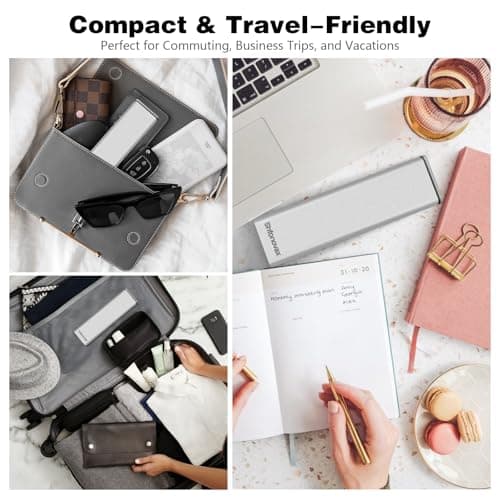 Weekly Metal Pill Organizer, Large Capacity 7 Day Travel Pill Organizer, Easy Open Secure Pill Box for Adults & Seniors, Vitamins & Supplement Case (Silver) - Thumbnail 5