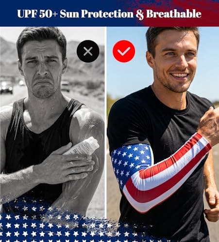 Aegend Arm Sleeves for Men Father's Day, Mundial 2026,Sports Canada Flag Arm Sleeves for Baseball Football Basketball,Youth & Adult Sizes,2Pairs - Thumbnail 4
