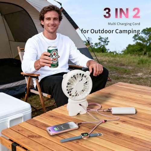 Travel Essentials & Car Accessories, 3 in 2 Multi Charging Cable USB C Multiple Travel Charger, USB A/C to USB C/iWatch Charger/IP, for iWatch Series/Ultra/SE& iPhone 17-8/Galaxy S26/25/Note/iPad-5FT - Thumbnail 6