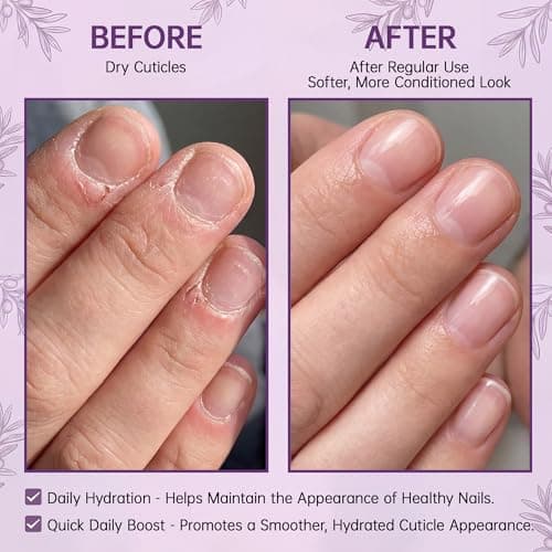 WM WONDER MOJO Cuticle Oil Pen for Dry Cracked Cuticles, Hydrating Nail Moisturizer with Jojoba Oil, Vitamin E, Tea Tree & Squalane, Portable Brush Pen for Nails 15ml (Pack of 1) - Thumbnail 4