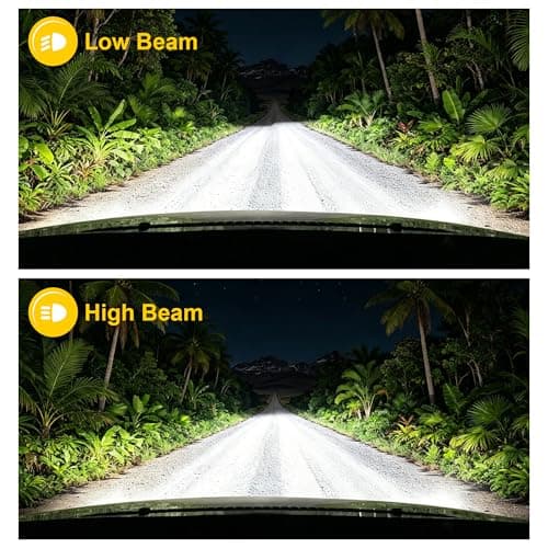 KIMLATAR H1 Fog Light Bulbs, 30000LM High Brightness 6500K Cool White, 80000+ Hours Lifespan, Canbus Ready H1 Bulb for Fog Lights/Daytime Running Lights, Pack of 2 - Thumbnail 4