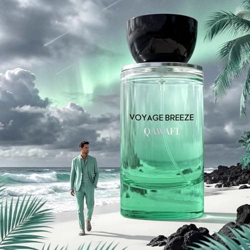 QAWAFI Voyage Breeze Unisex Eau de Parfum Spray, Fresh Citrus Mint and Juicy Fruit, Clean Skin Musk, Long Lasting Summer Spring Perfume Cologne, 50ml &1.7fl oz - Thumbnail 5
