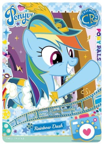 Kayou My Little Pony Friendship Eternal Cards, Fun Moment Edition, English Series 1, Display Box with 12 Packs, 127 Cards, 7 Rarity Levels - Thumbnail 5