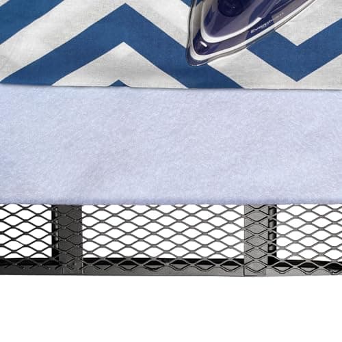slieton Premium Felt Underlay Ironing Board Padding with Thick White Polyester Felt Pad (18" x 54") - Thumbnail 6