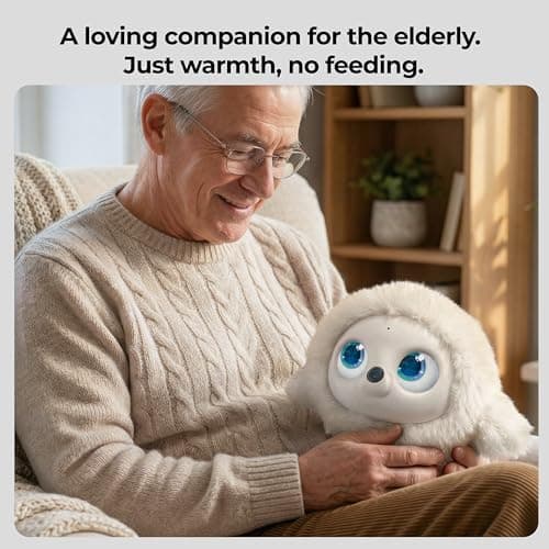 ropet KAMOMO Companion Interactive Robot Pet, Emotional Support for Kids and Adults, AI Desk Robots, Anxiety Relief Comfort Gift - Thumbnail 6