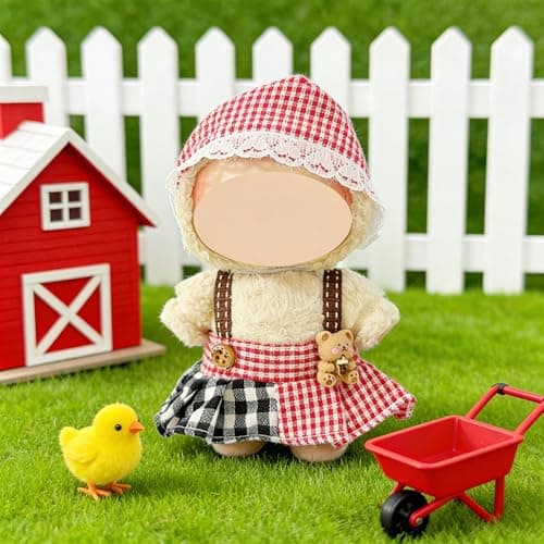 Clothes for Doll, 6 Pack Doll Outfits for 17cm Doll, Perfect for Play and Display, Accessories for Doll's Collectors, (No Dolls) (Set 6) - Thumbnail 6