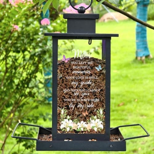 Memorial Bird Feeder for Loss of Mom - Sympathy Bereavement Gifts for Loss of Mother Remembrance Funeral Condolence Gifts Thoughtful Sorry for Your Loss Gifts for Loss of Loved One - Thumbnail 6