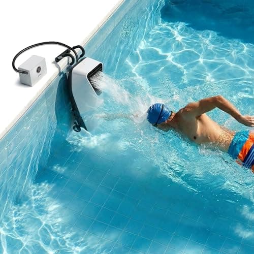 iGarden Swim Jet X PRO 10 Portable, 2-in-1 AI-Powered 1100GPM Counter-Current Machine with 6-Gear Adjustable Flow, No Installation, 10h Max Runtime, App Control for Any Pool Shapes, Training & Fun - Image 1
