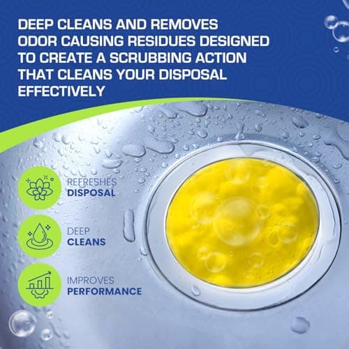 True Fresh Garbage Disposal Cleaner Powder Packets, Large 15g Drop-In Sink Packets, Deep Foaming Sink & Drain Cleaner for Grease & Residue, Disposal Cleaner and Deodorizer, Fresh Citrus Scent, 24 Pack - Thumbnail 5
