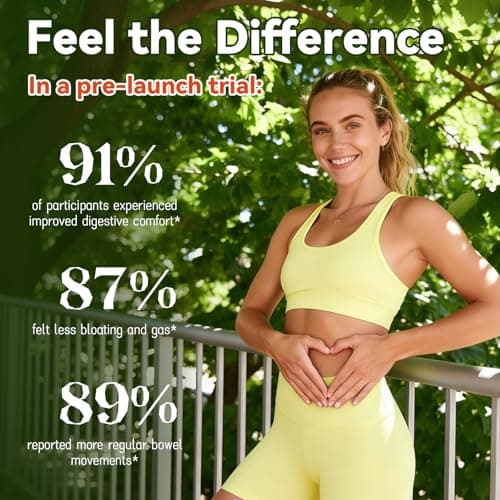 Prebiotic Fiber Gummies for Digestive Health & Regularity - GLP-1 Friendly - No Sugar Added Mixed Berry Flavor with Greens - Daily Supplement for Adults - 60 Count - Thumbnail 6
