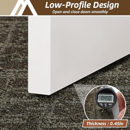 Dirt Trapper Door Mat Non-Slip Washable Entryway Rug,20"x32",Brown - Thumbnail 5