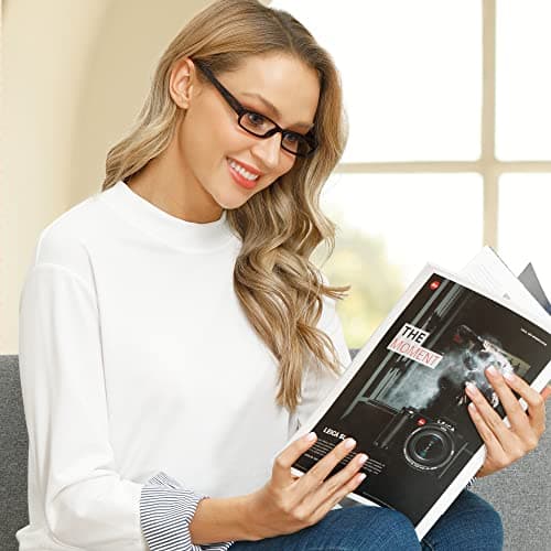 EYEGUARD Readers 4 Pack of Thin and Elegant Womens Reading Glasses with Beautiful Patterns for Ladies 6.00 - Thumbnail 3